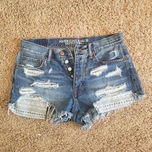 AEO Vintage Highrise Shorts